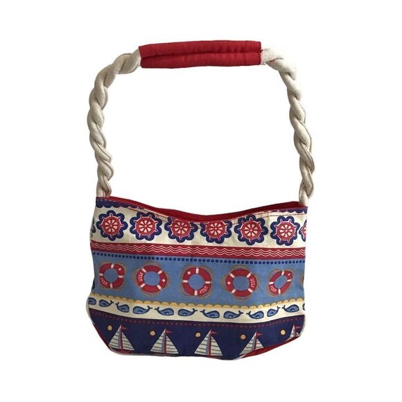 Paul Brent Canvas Nautical Shoulder Bag - Picture 2 of 14